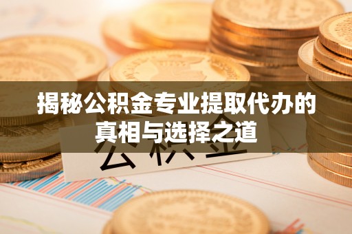 罗江揭秘公积金专业提取代办的真相与选择之道