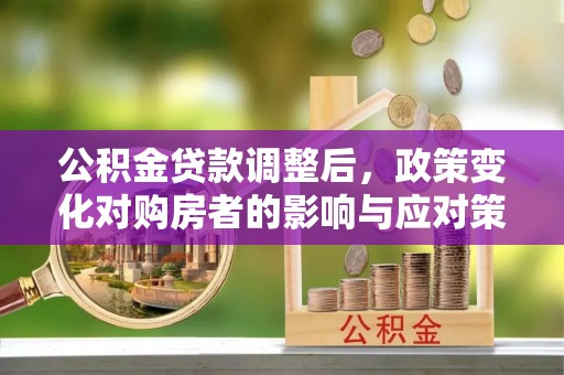 罗江公积金贷款调整后，政策变化对购房者的影响与应对策略