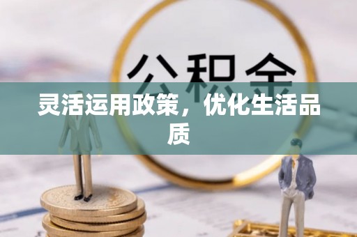 罗江灵活运用政策，优化生活品质