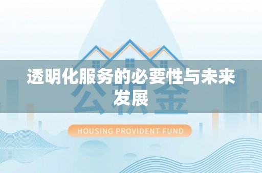 罗江透明化服务的必要性与未来发展